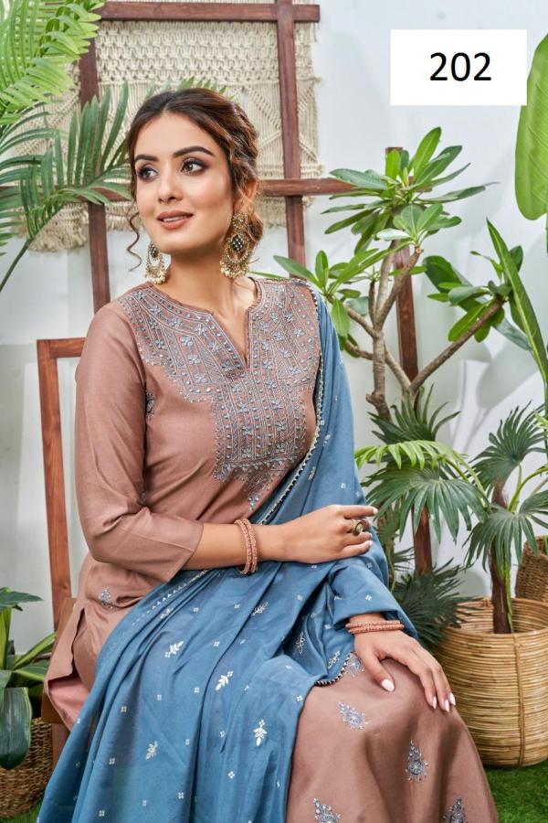 Suhani 202 Designer Wear viscose Ready Made Collection